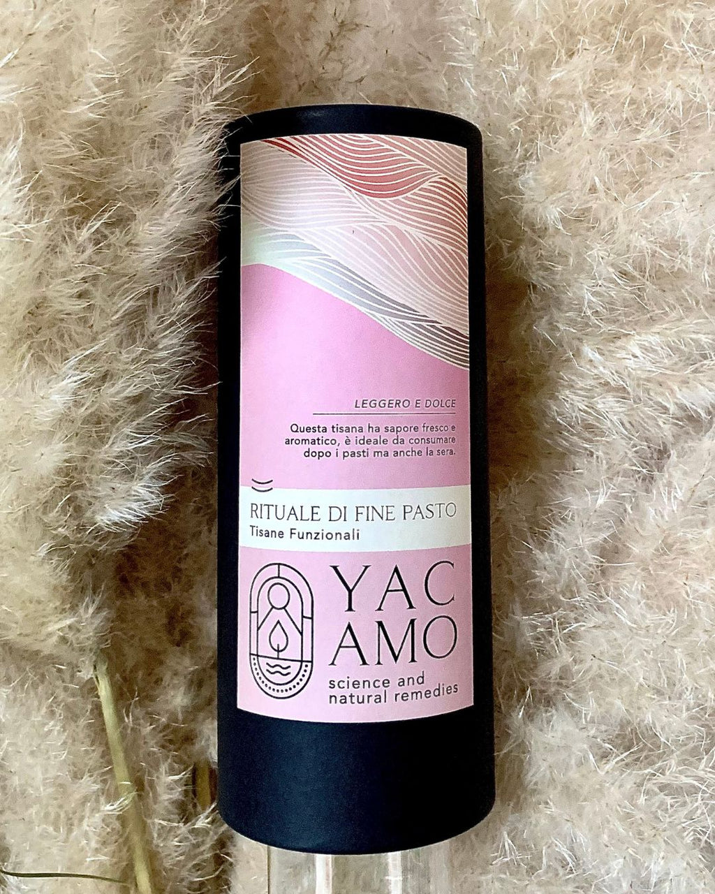 Tisana Rituale Di Fine Pasto Sfondo Yacamo Confezione 100 gr