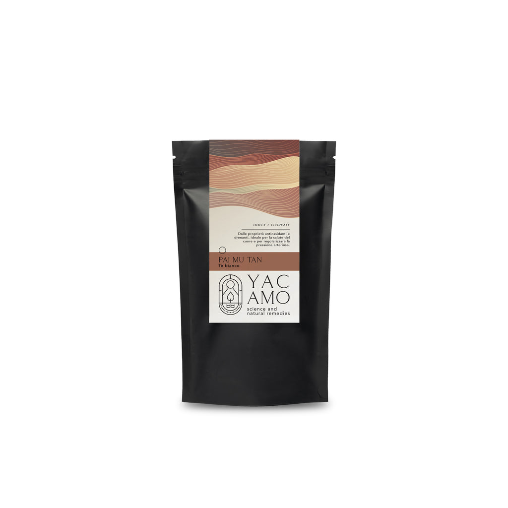 Pai Mu Tan Tè Bianco Yacamo confezione 50 gr sfuso